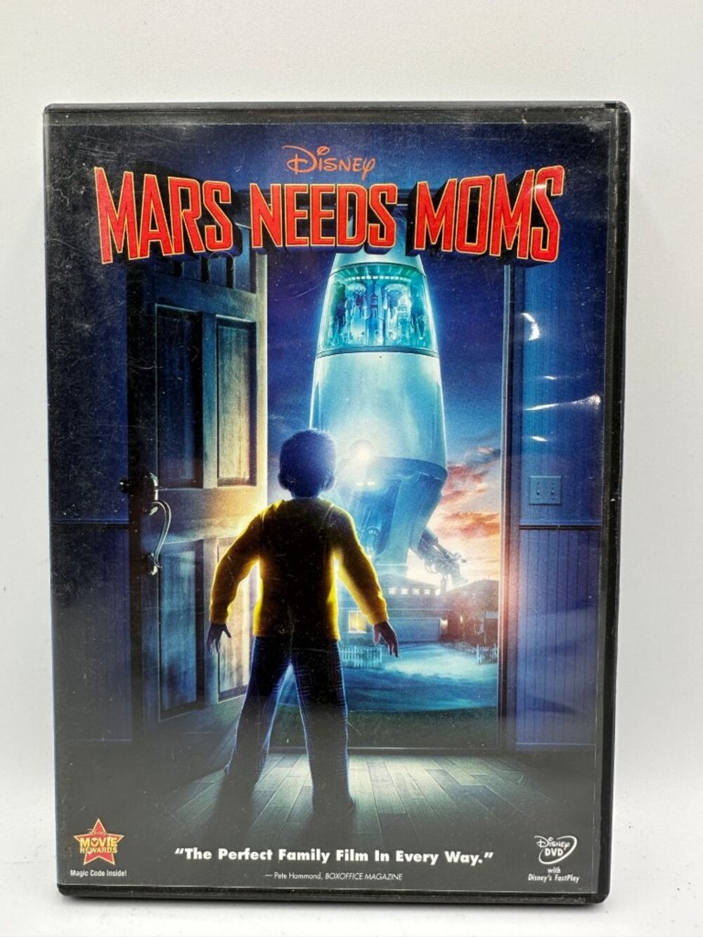 Disney Mars Needs Moms DVD 2011 PG Seth Green Joan Cusack Walt Disney Studios